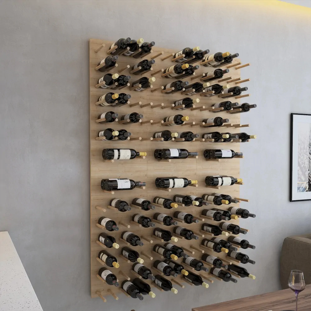 modular wine wall rack